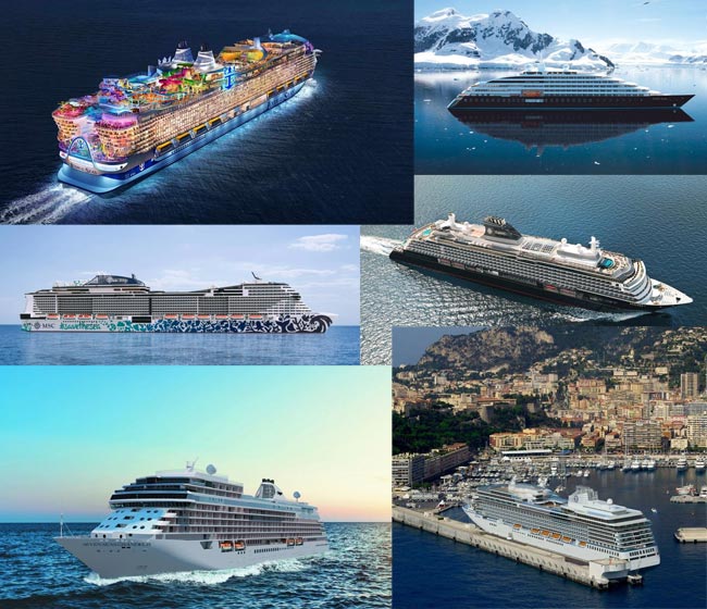 19 New Cruise Ships for 2023