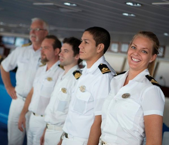 cruise ship officer training